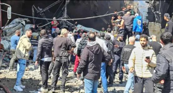 විනාඩි 10ක් තුළ ලෙබනනයේ ඉලක්ක 100කට ප්‍රහාර